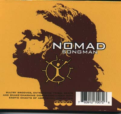 NOMAD:SONGMAN CD cover